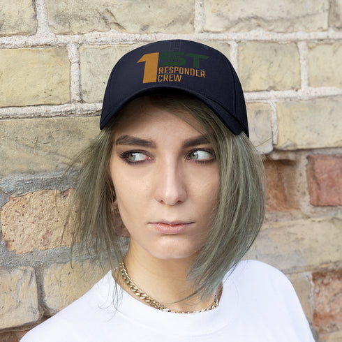 First In Black Unisex Twill Hat